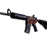StatTrak™ M4A4 | 龍王 (Dragon King) (Battle-Scarred)