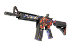 StatTrak™ M4A4 | 龍王 (Dragon King) (Battle-Scarred)