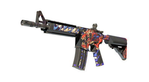 StatTrak™ M4A4 | 龍王 (Dragon King) (Battle-Scarred)