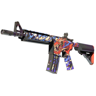 M4A4 | 龍王 (Dragon King) (Well-Worn)
