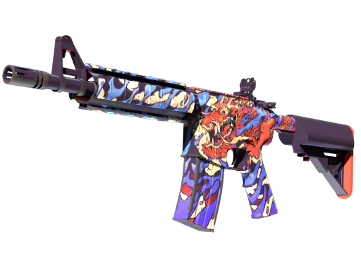 Default of skin StatTrak™ M4A4 | 龍王 (Dragon King)