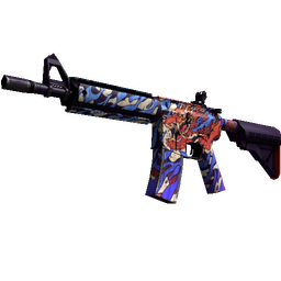 free csgo skin StatTrak™ M4A4 | 龍王 (Dragon King) (Factory New)