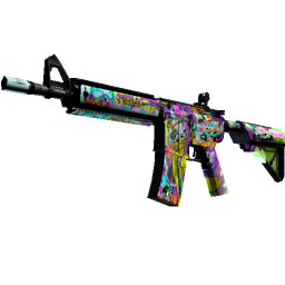 free cs2 skins StatTrak™ M4A4 | In Living Color (Factory New)