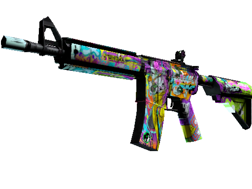 StatTrak™ M4A4 | In Living Color (Factory New)