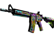 M4A4 | In Living Color (Well-Worn)