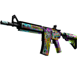 StatTrak™ M4A4 | In Living Color (Field-Tested)