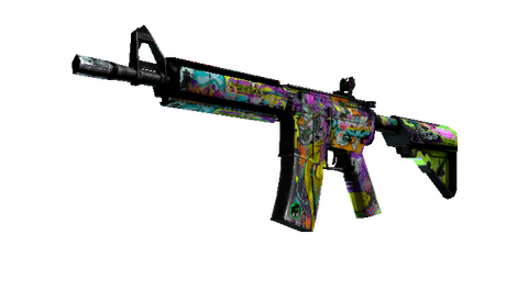 M4A4 | In Living Color (Battle-Scarred)