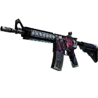 StatTrak™ M4A4 | Neo-Noir (Well-Worn)
