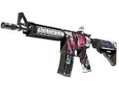 StatTrak™ M4A4 | Neo-Noir (Well-Worn)