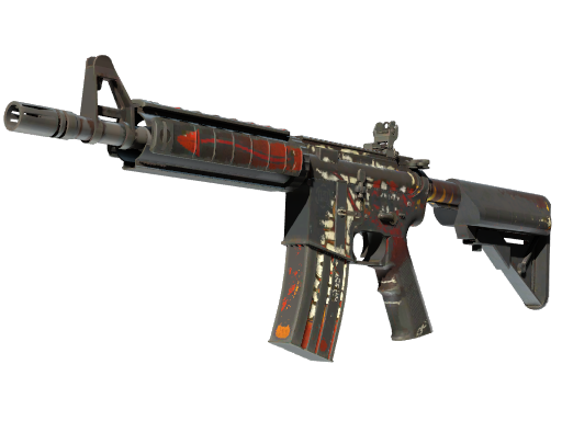 StatTrak™ M4A4 | Hellfire (Battle-Scarred)