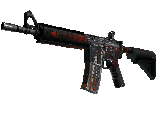 M4A4 | Hellfire (Battle-Scarred)