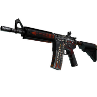 M4A4 | Hellfire (Battle-Scarred)
