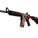 M4A4 | Hellfire (Well-Worn)