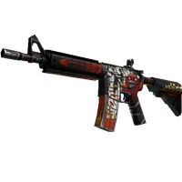 StatTrak™ M4A4 | Hellfire (Field-Tested)