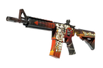 StatTrak™ M4A4 | Hellfire (Minimal Wear)