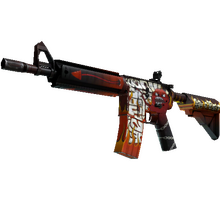 M4A4 | Hellfire (Minimal Wear)