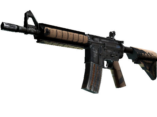 Image for the M4A4 | Poly Mag weapon skin in Counter Strike 2
