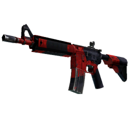 free csgo skin StatTrak™ M4A4 | Evil Daimyo (Well-Worn)