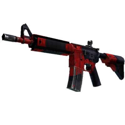 StatTrak™ M4A4 | Evil Daimyo (Well-Worn)
