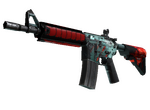 M4A4 Bullet Rain CS:GO skin