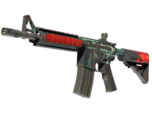 M4A4 | Bullet Rain (Battle-Scarred)