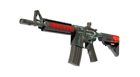 StatTrak™ M4A4 | Bullet Rain (Battle-Scarred)