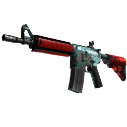 free csgo skin M4A4 | Bullet Rain (Well-Worn)