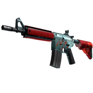 StatTrak™ M4A4 | Bullet Rain (Minimal Wear)