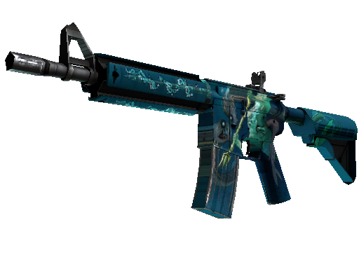 M4A4 | Poseidon (Minimal Wear)