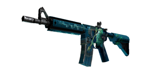 M4A4 | Poseidon (Minimal Wear)
