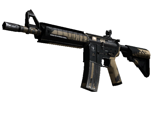 M4A4 | Desert-Strike (Well-Worn)