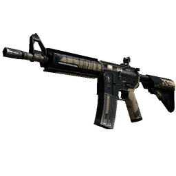 M4A4 | Desert-Strike (Well-Worn)