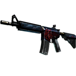 StatTrak™ M4A4 | Spider Lily (Battle-Scarred)