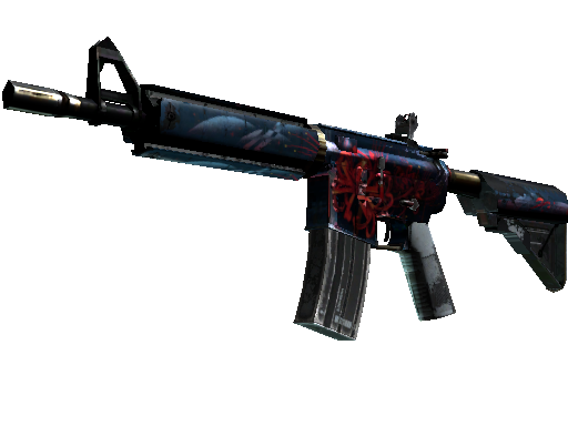 StatTrak™ M4A4 | Spider Lily (Battle-Scarred)