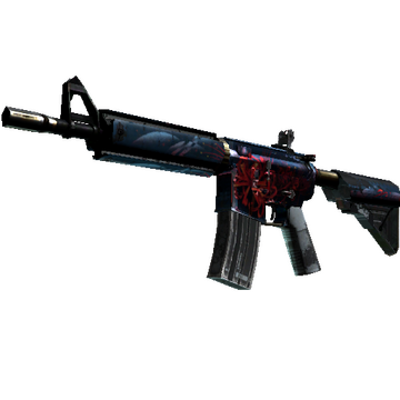 StatTrak™ M4A4 | Spider Lily (Battle-Scarred)