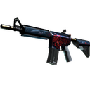 StatTrak™ M4A4 | Spider Lily (Well-Worn)