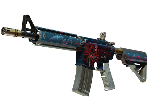 M4A4 | Spider Lily (Battle-Scarred)