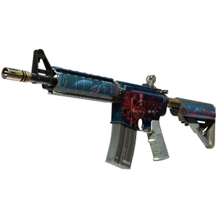 M4A4 | Spider Lily (Well-Worn)