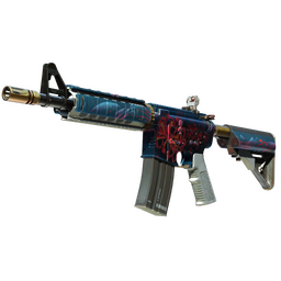 StatTrak™ M4A4 | Spider Lily (Minimal Wear)