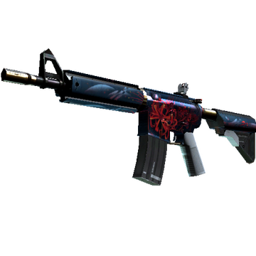 StatTrak™ M4A4 | Spider Lily (Minimal Wear)