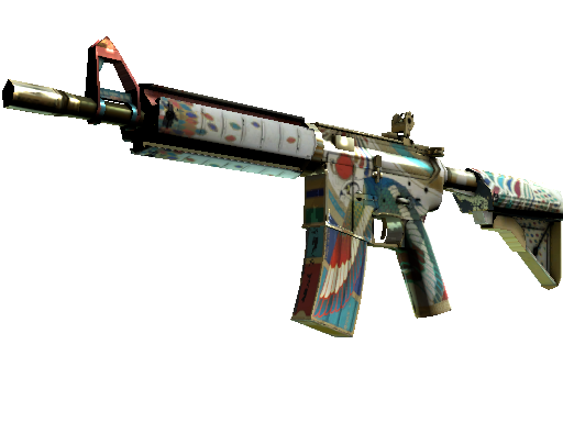 Image for the M4A4 | Eye of Horus weapon skin in Counter Strike 2