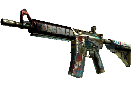 M4A4 | Eye of Horus (Battle-Scarred)