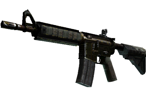 StatTrak™ M4A4 | The Battlestar (Battle-Scarred)