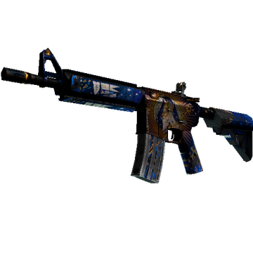 StatTrak™ M4A4 | Emperor (Battle-Scarred)