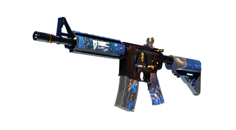 StatTrak™ M4A4 | The Emperor (Well-Worn)