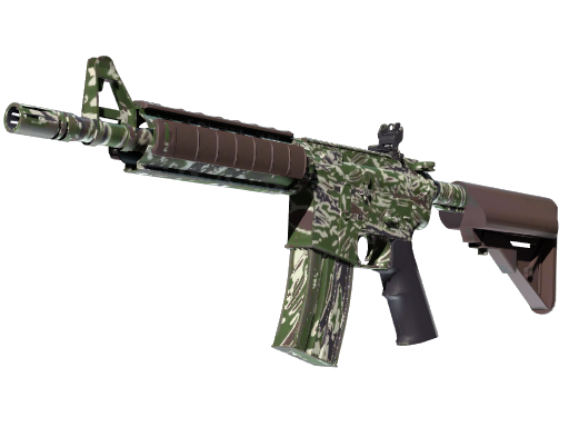 M4A4 | Jungle Tiger (Battle-Scarred)