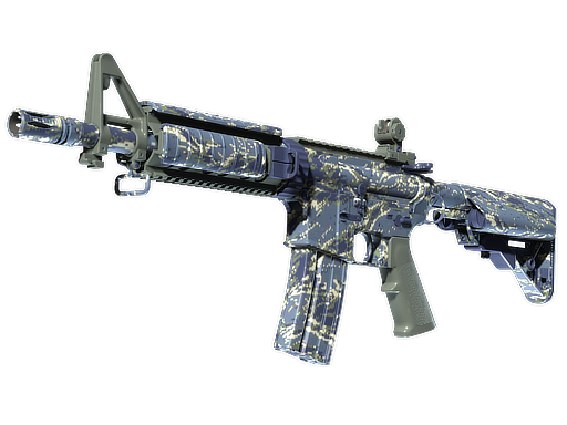 M4A4 Naval Shred Camo