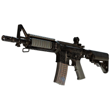StatTrak™ M4A4 | Etch Lord (Well-Worn)