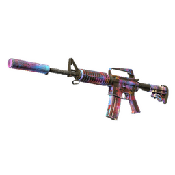 M4A1-S | Glitched Paint (Well-Worn)