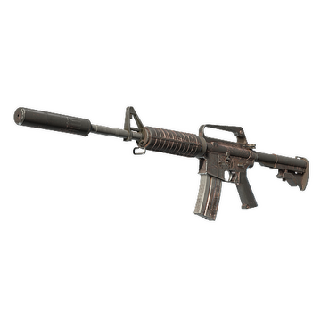 M4A1-S | Rose Hex (Battle-Scarred)